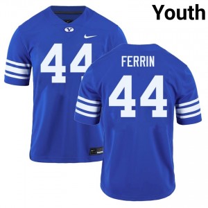 Youth Will Ferrin Royal BYU Cougars #44 College Football 2025 Jerseys 539056-653